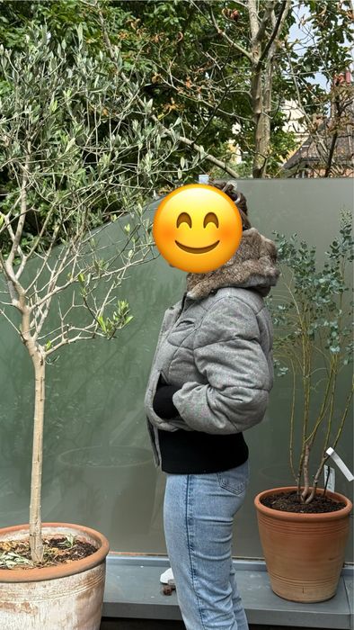 Дамско зимно пухено яке размер S