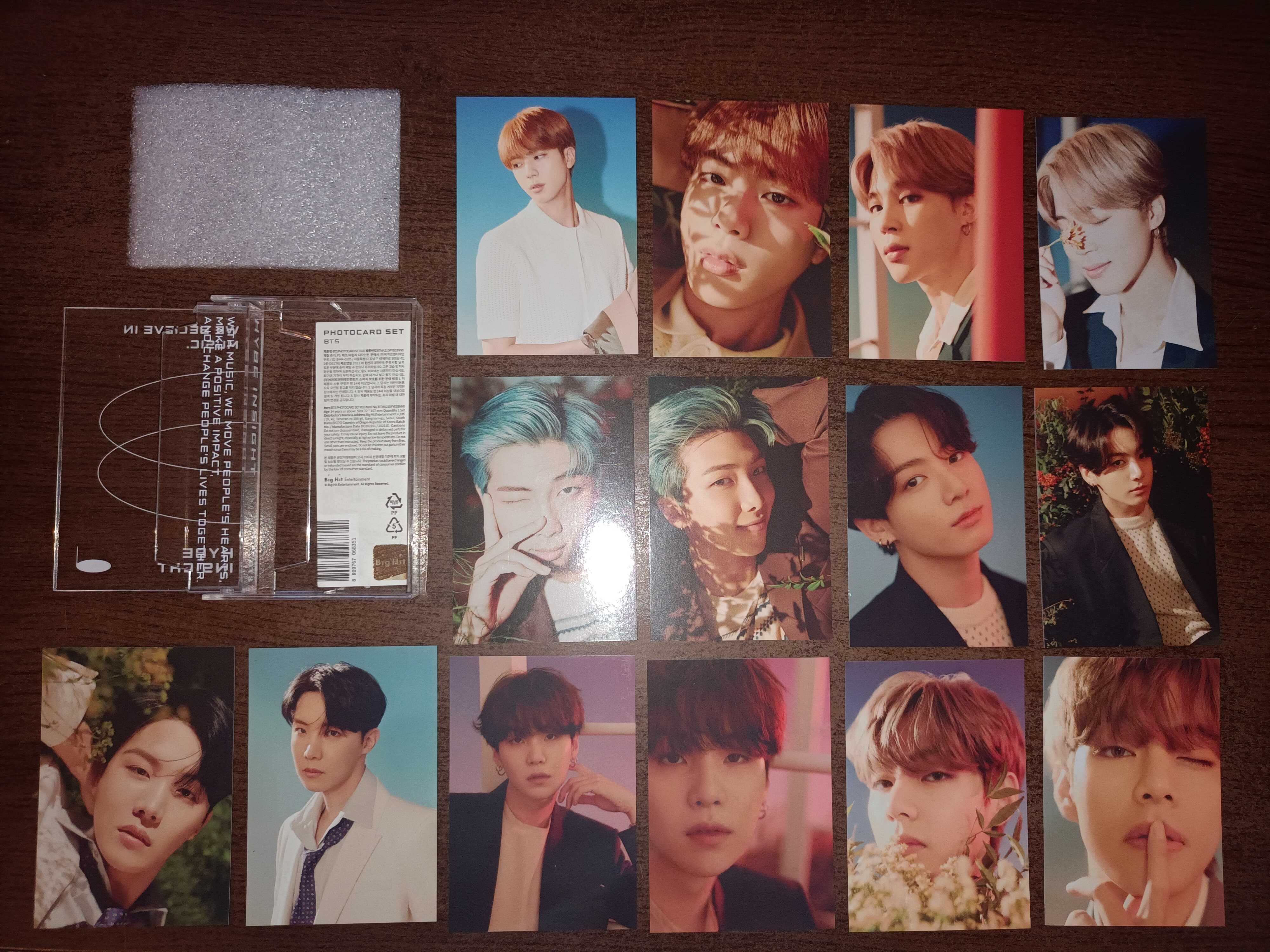 BTS HYBE INSIGHT official photocard set