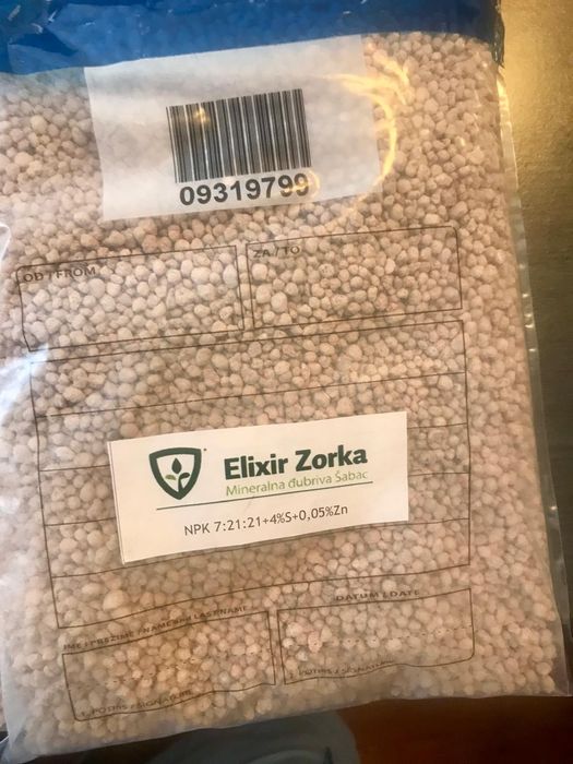 Complex NPK 7-21-21 Elixir Zorka Serbia