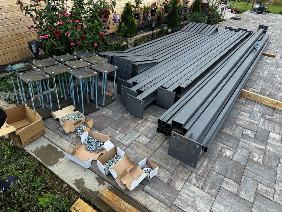 Vand structura metalica