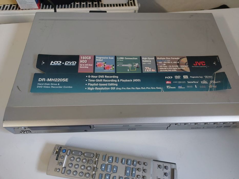 JVC DVD HDD rewriter DR MH220