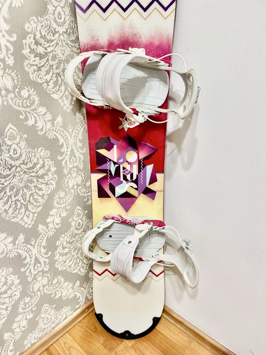 Placa snowboard 139 cm salomon cu legaturi