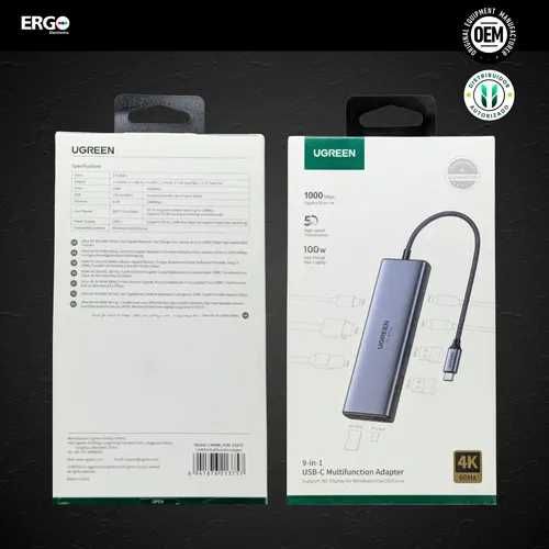 Ugreen CM498 9-in-1 USB-C Hub. Есть доставка