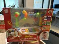 Jucarie rotativa muzicala 4 in 1 Music Baby World