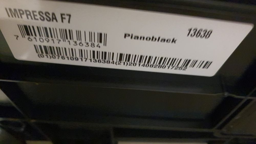 Espressor cafea Jura Impressa F7