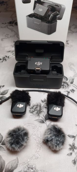 Stabilizator:Dji osmo mobil 7 Mikrafon:dji mic mini