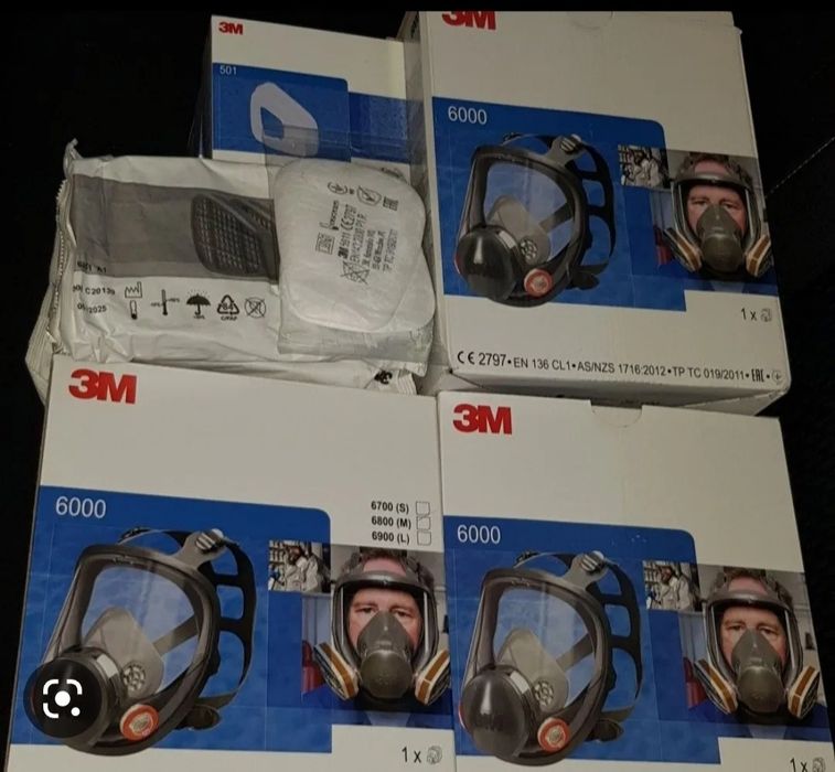Mască 3M 6800 Vizieră , completă