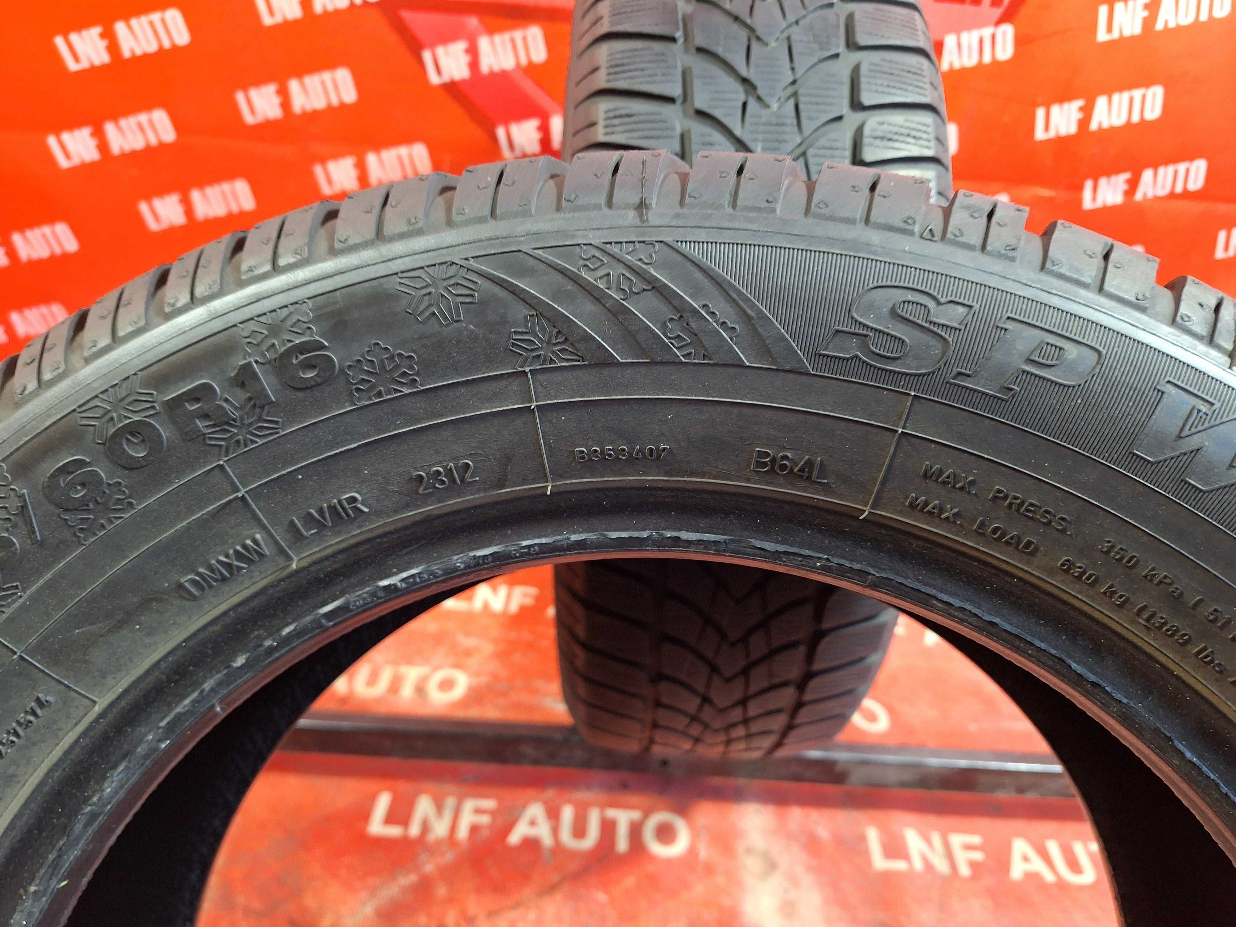 Anvelope de IARNA - 205/60/16 - DUNLOP - 6.56 MM - DOT 2012 !