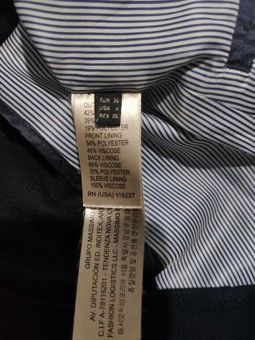 Sacou damă Massimo Dutti mărimea 36