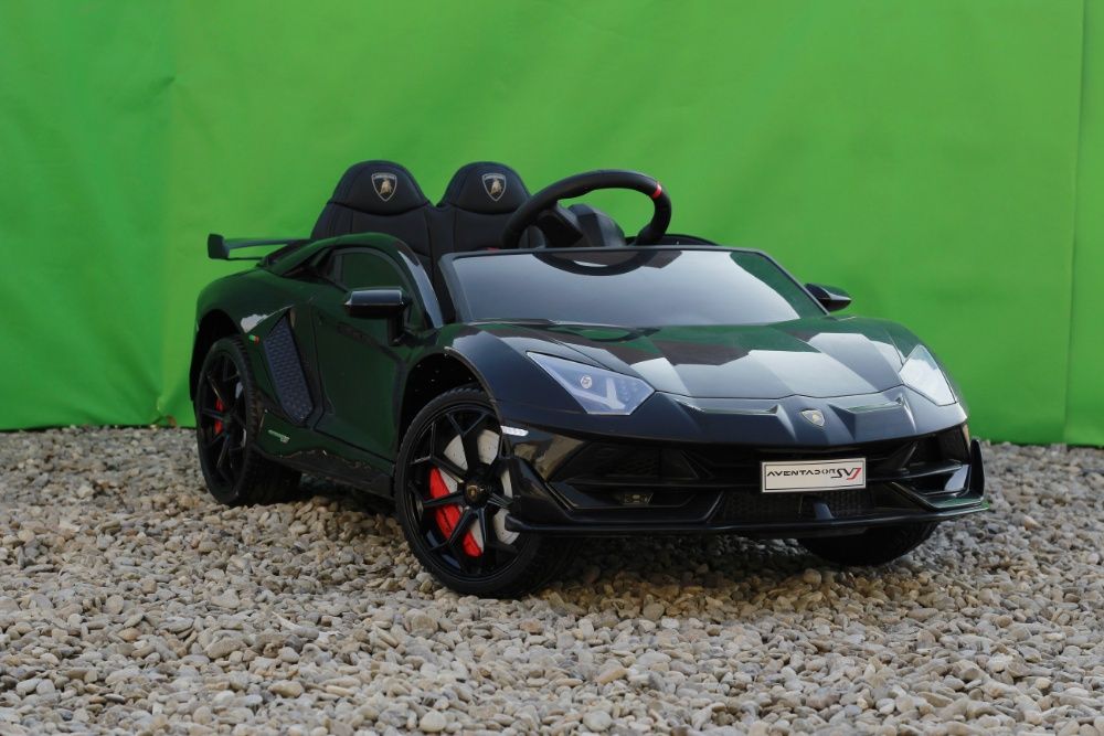 Masinuta electrica Kinderauto Lamborghini Aventador SVJ PREMIUM #Negru