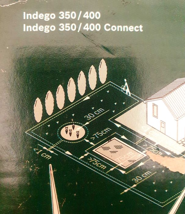 Ограничителен кабел за косачка робот Bosch Indego, 100м