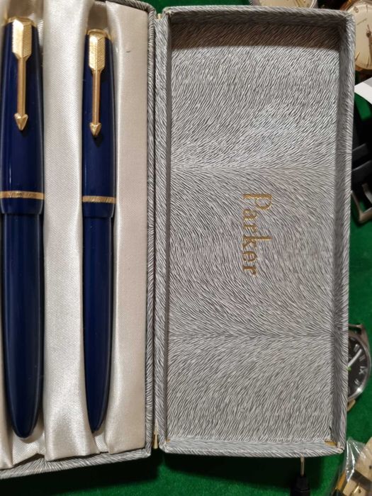 Vintage Parker Duofold Fountain Pen 14k gold nib