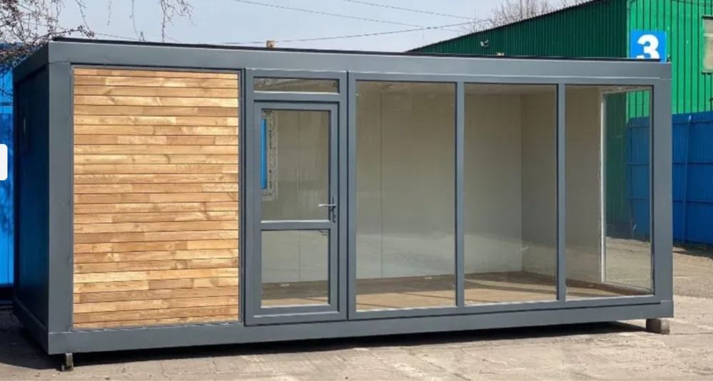 Container vitrina Container vitrat birou magazin santier Containere