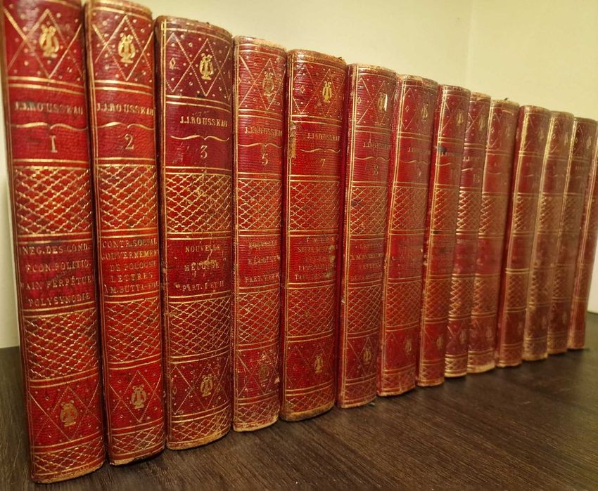 Œuvres de J.J. Rousseau, Citoyen de Genève. / Anul 1801