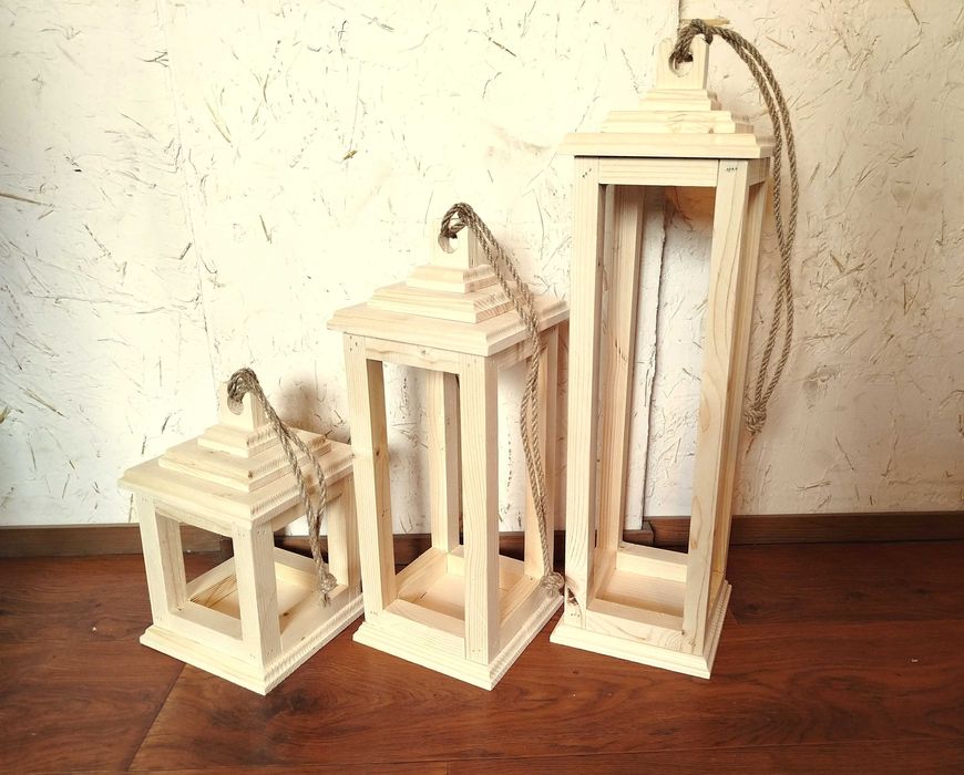 Уникални дървени фенери , Стилни  фенери от дърво ; Декоративни фенери