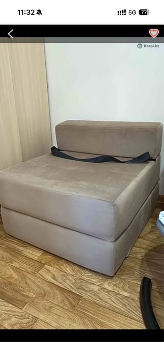 Раскладной пуфик продам