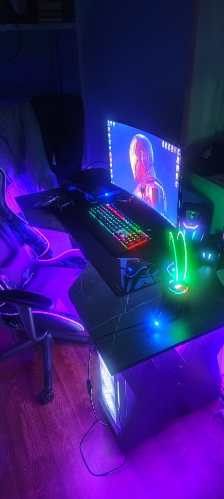 Игровой ПК RTX 3050 + монитор, стол, кресло | Oʻyinchi PC to‘plami