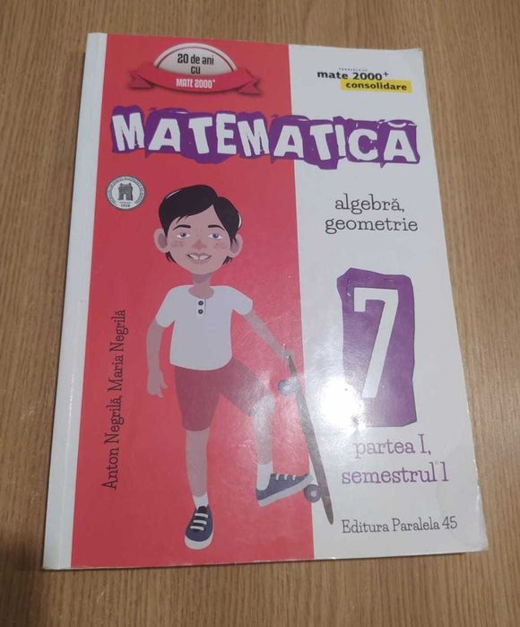 Cărți și manuale matematică 3