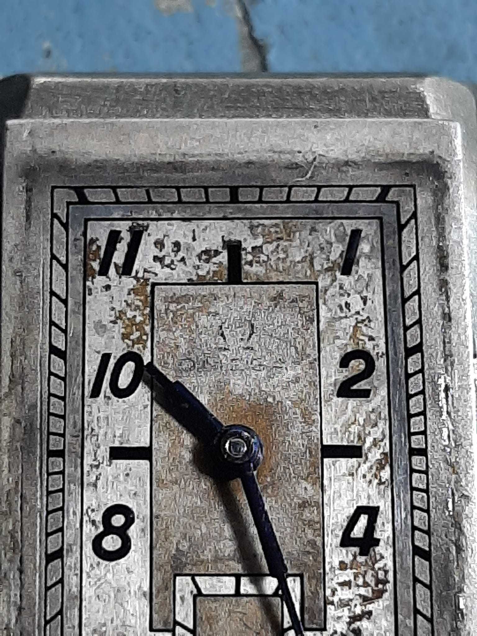 RAR! Ceas vechi OMEGA anii'30 calibru T17 cadran patina originala