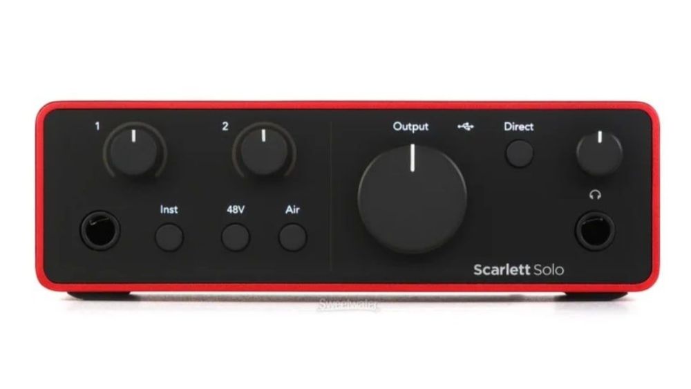Focusrite Scarlett Solo 4th Gen