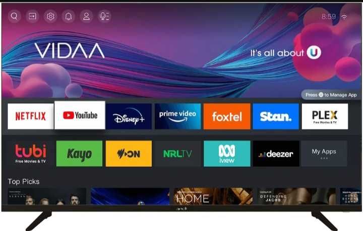 Продавам теливизор на части Arielli 50 inch