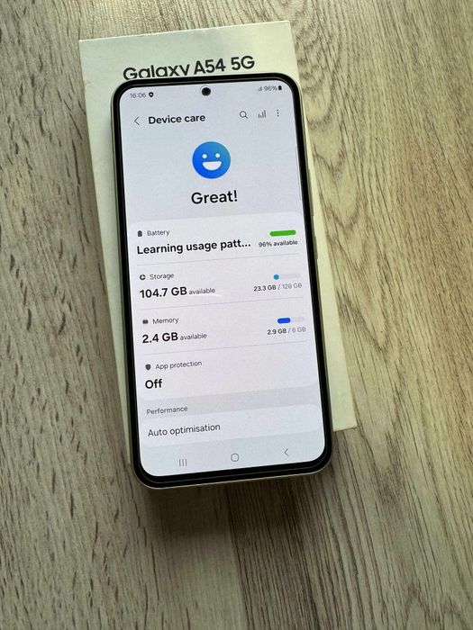 Vand Sau Schimb Samsung Galaxy A54 5G Green 128Gb Dual Sim Nou !