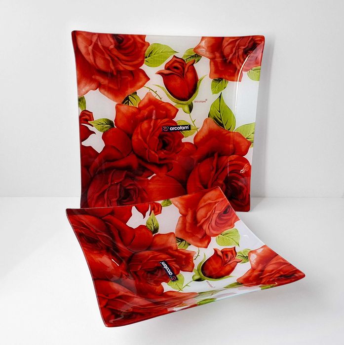 Тарелки сервировочные набор 2 штуки