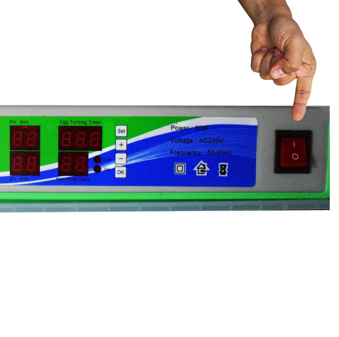 Incubator automat UNITEH 98 Garantie 24 luni Livrare rapidă