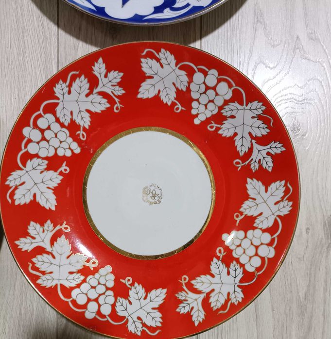 Ляганы фарфор производство ссср  с различным орнаментом цена за всё