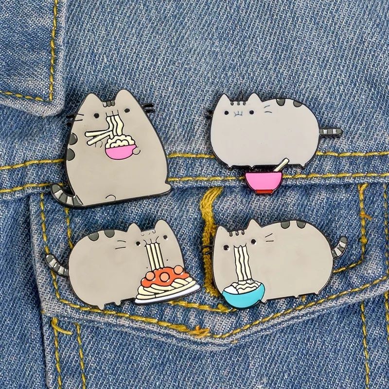 Значки Pusheen коте