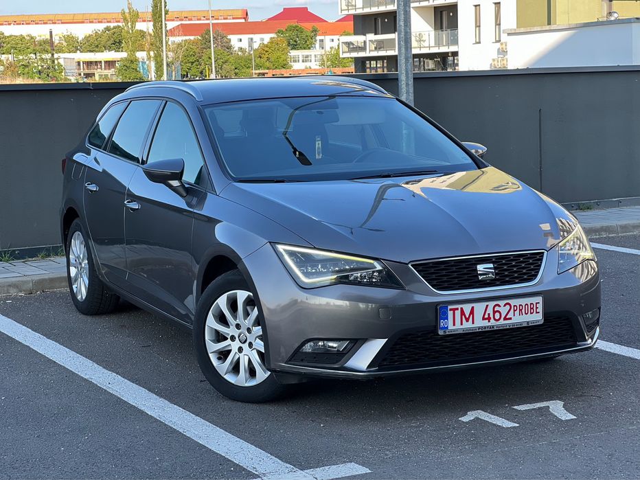 Seat Leon an 2016, diesel, euro6, clima, navigatie, faruri full led