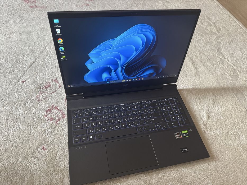 Hp Victus 16 /Ryzen 5 5600h/GTX1650/DDR4 16gb/M2 512/144герца