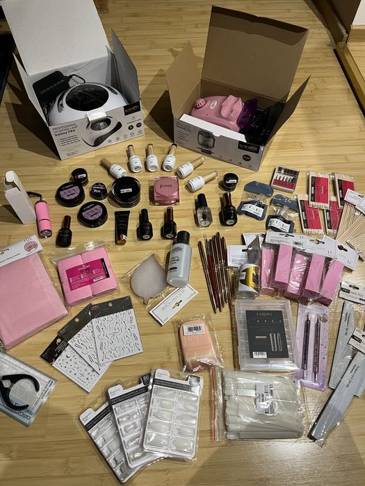 kit unghii gel complet pentru începători