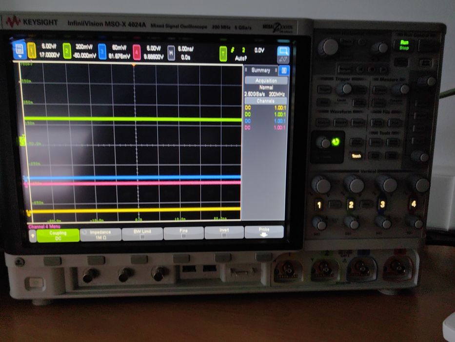 Osciloscop digital - Mixed domainl touch keysight 200Mhz