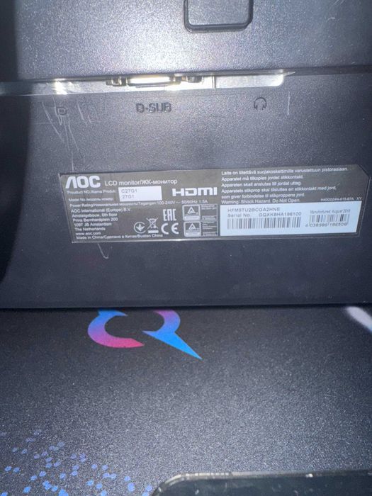 Monitor gaming 144 hz [schimb cu altul mai mic]