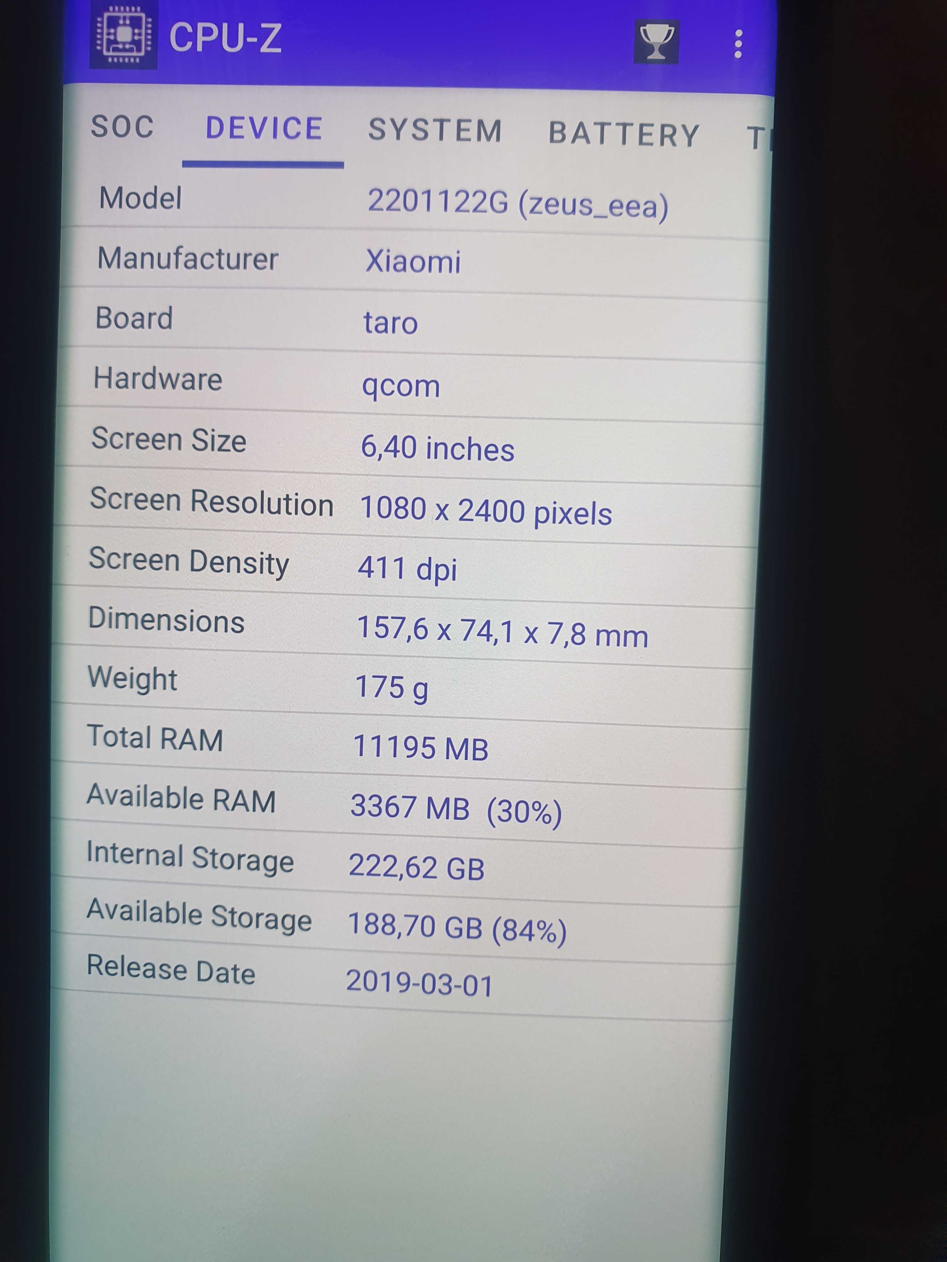 Xiaomi 12 pro 5G.