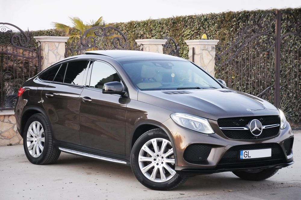Mercedes-Benz GLE Coupe 350 4Matic 2017 3.0D 258 CP E6 Distronic Clima Camera Piele Ventilatie