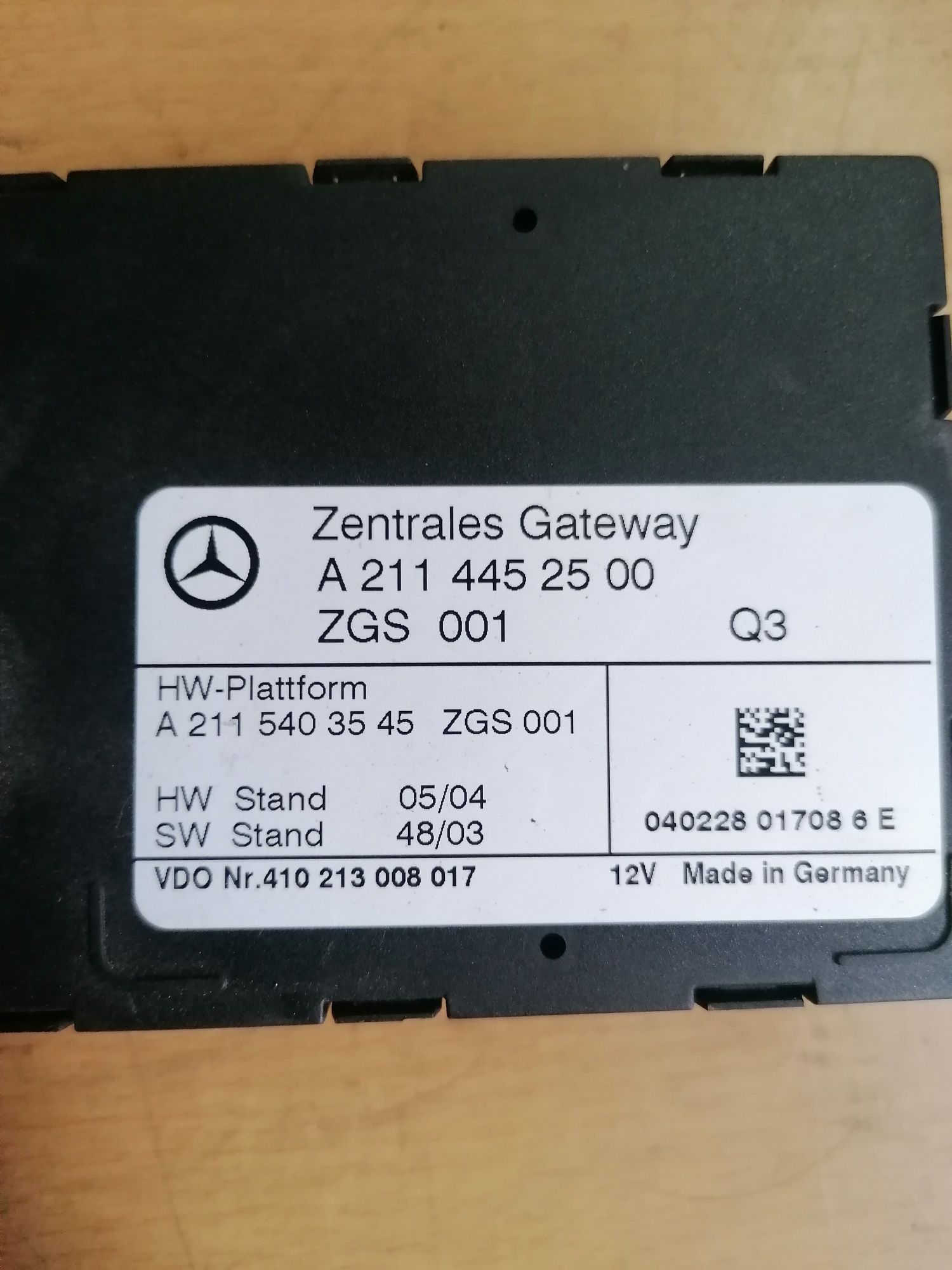 Modul închidere centralizata Mercedes E-Class W211, cod A2114452500