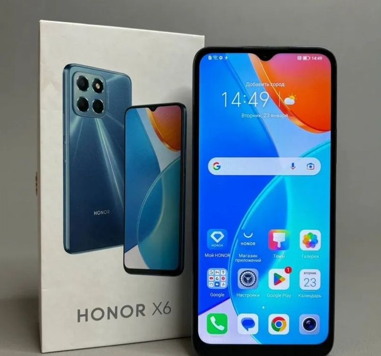 Honor x6a 128 gb Хонор х6а телефон