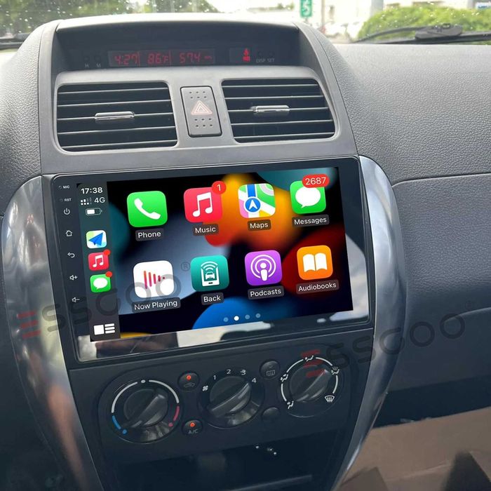 Мултимедия Двоен дин Android Suzuki SX4 Навигация 2DIN радио плеър