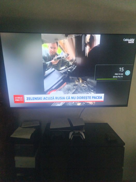 Vand tv samsung smart 4k 55AU7092, diagonala 139 cm