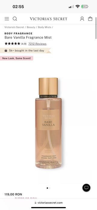 Spray Victoria secretă