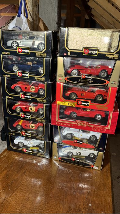 Mercedes, Ferrari, BMW 1/18