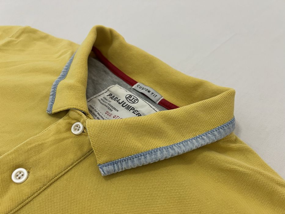 Tricou PARAJUMPERS (XL Barbat) Polo guler bumbac casual ultras