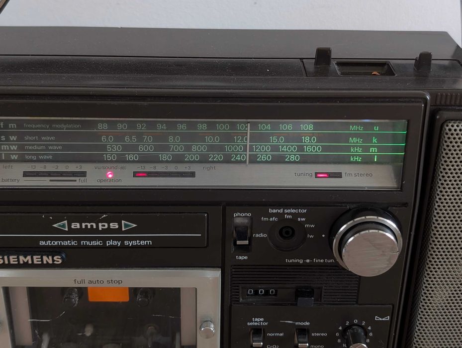 Casetofon / Boombox Siemens Club 735 top top