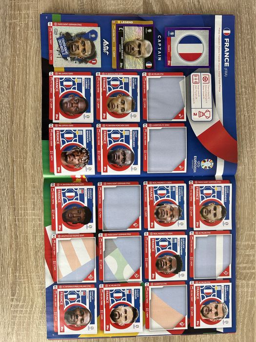 Vand Album Official Sticker Euro2024 Germany