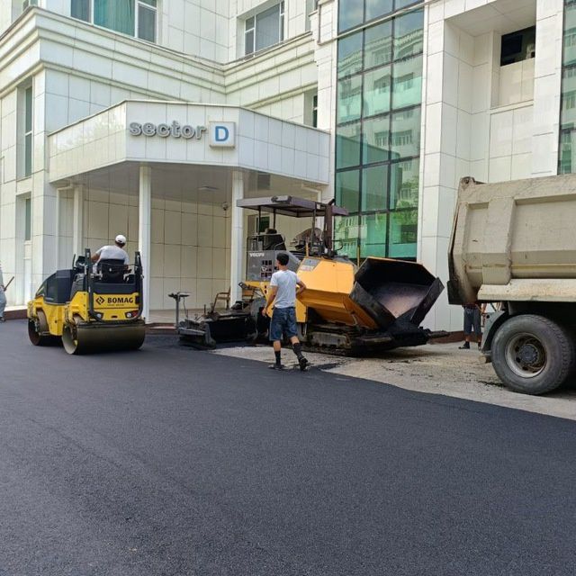 Асфальт | Asfalt ishlari | Asfalt для тротуаров и территорий | AS-8