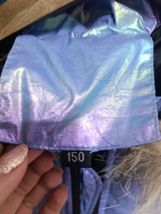 Зимняя куртка для девочки рост 150