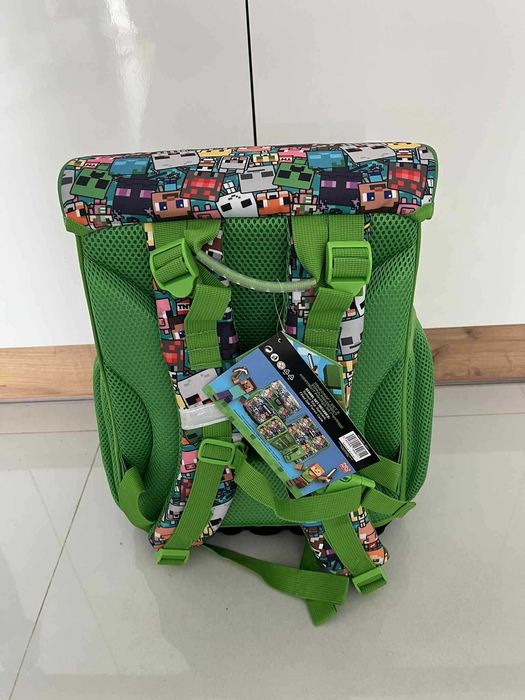 Ученическа раница Minecraft Ergonomic от 3 части