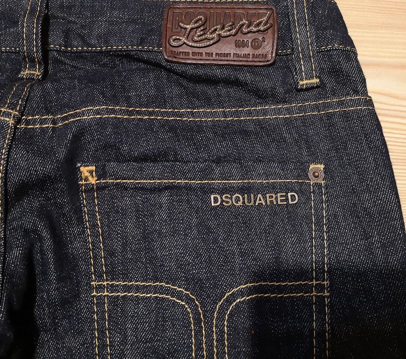 Blugi Dsquared2 Legend Dark Rinsed Jeans, 42, noi